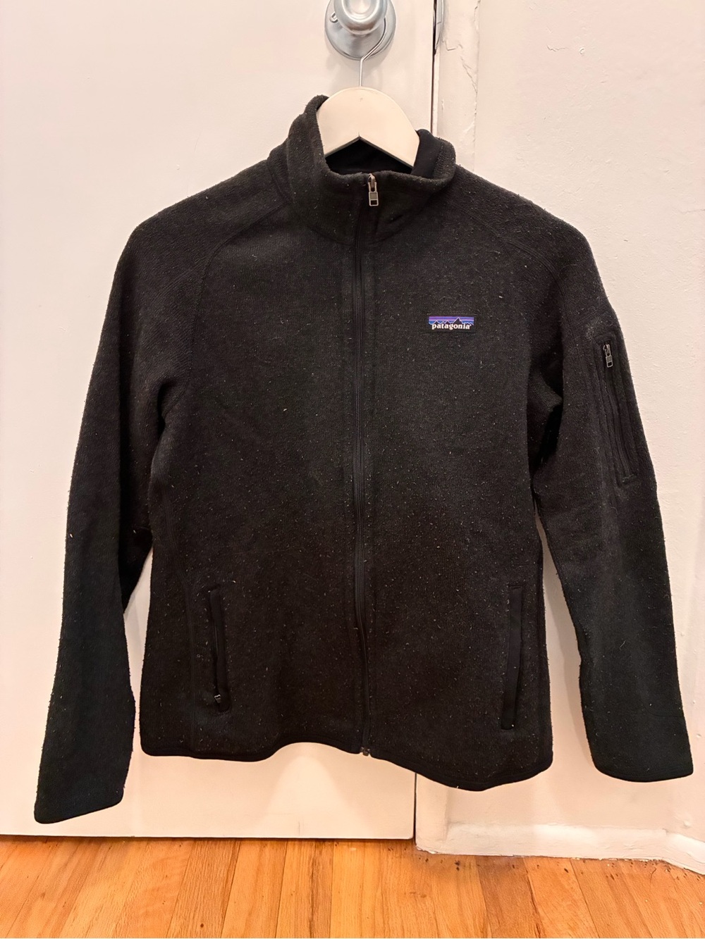 Patagonia Black Full Zip Better Sweater